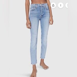 Re/Done Light Blue Skinny Jeans